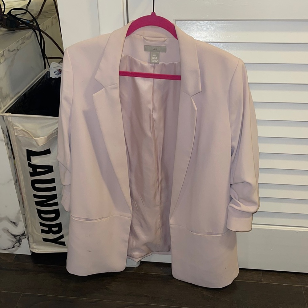 H&M lilac blazer